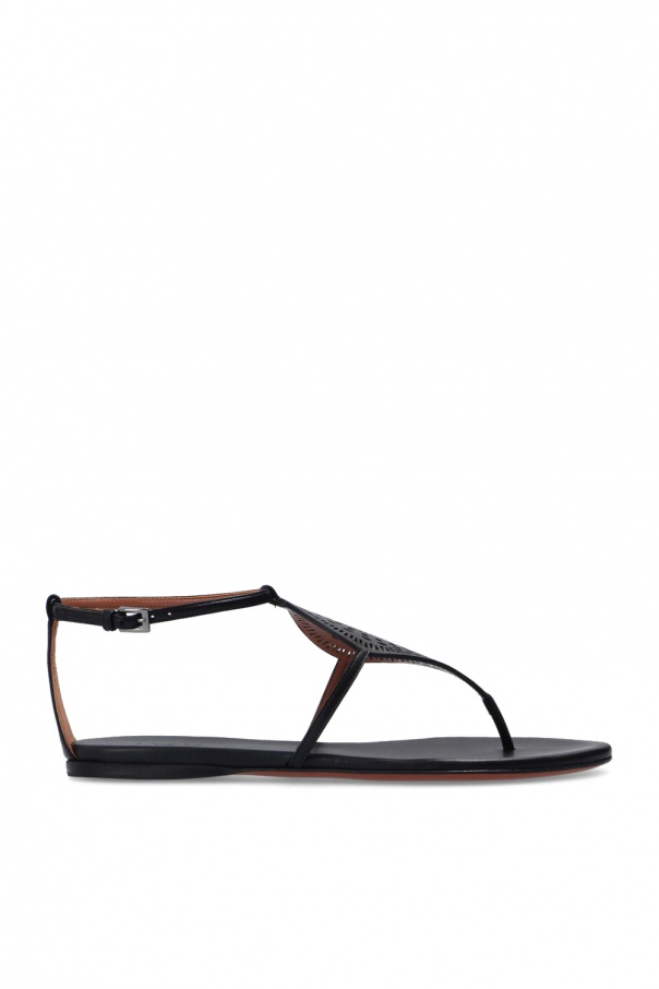 Alaia ‘Plastron’ embellished sandals